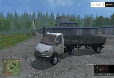 Gazelle with trailers v1.0
