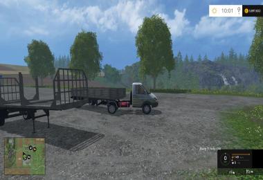 Gazelle with trailers v1.0