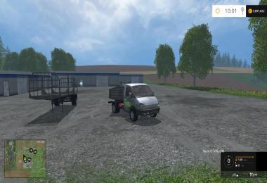 Gazelle with trailers v1.0