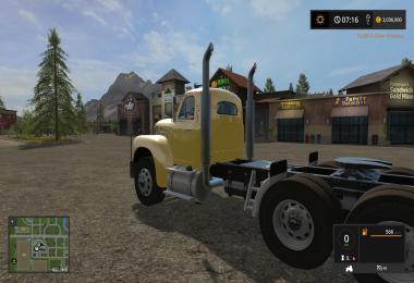 Old Mack b61 v8 truck v1.0