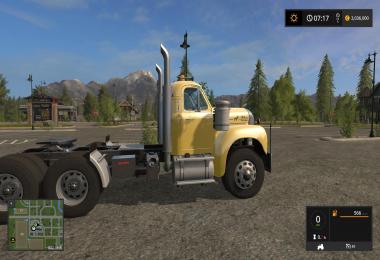 Old Mack b61 v8 truck v1.0