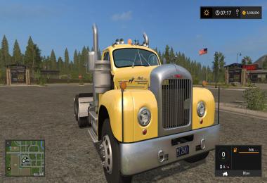 Old Mack b61 v8 truck v1.0