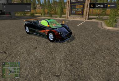 Pagani Zonda Fire Skin v2.0
