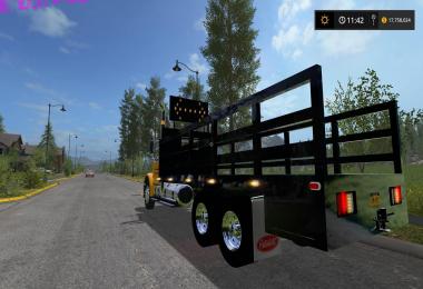Peterbilt NYS DOT 388 Stake Bed v1.0