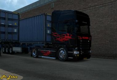 Scania RJL Paintable Tribal Skin 1.25