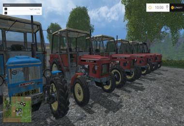 Zetor pack (Tractors + tools) v1.0