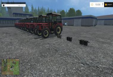 Zetor pack (Tractors + tools) v1.0