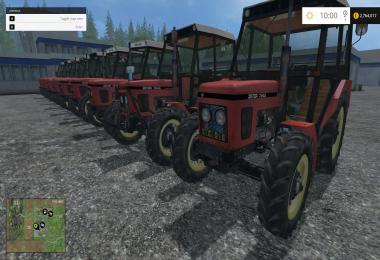 Zetor pack (Tractors + tools) v1.0