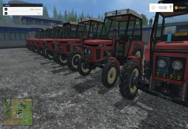 Zetor pack (Tractors + tools) v1.0