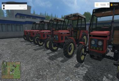 Zetor pack (Tractors + tools) v1.0