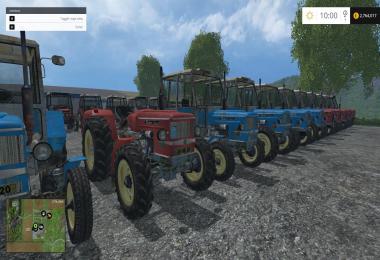 Zetor pack (Tractors + tools) v1.0