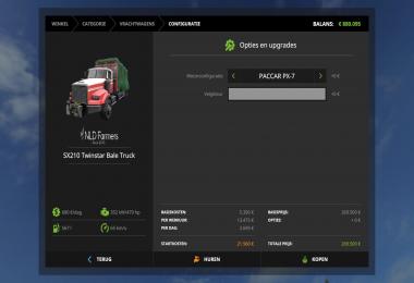  NLD SX 210 Twinstar Balen Truck v1.0.0.0 Beta