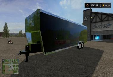 30FT Loadtrail Enclosed Trailer Converted v1