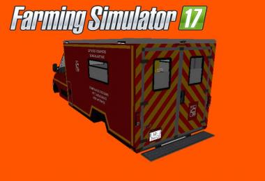 3D Ambulance pompiers