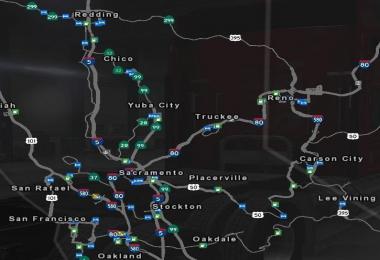 US 50 & CA 99 V1.6.4 (with Project West 1.3.2)