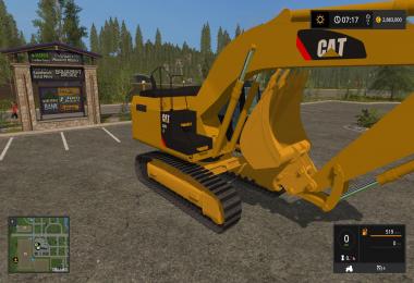 Caterpillar 329E excavator v1.0
