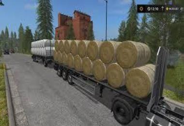 Auto Load Bale trailer- all types of bales!