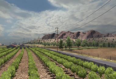 Better Mountain Texture for American Truck Simulator v1.0