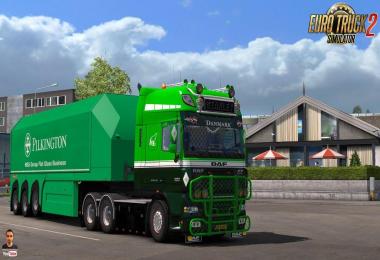 DAF XF 105 v1.6.1 by Stanley + Mega Skin Pack (1.27.x)