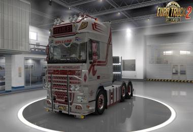 DAF XF 105 v1.6.1 by Stanley + Mega Skin Pack (1.27.x)