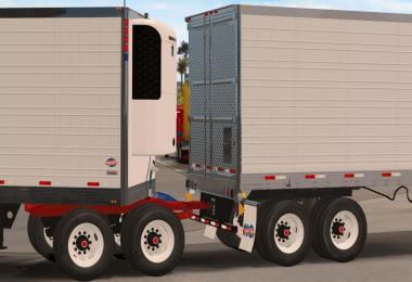 Double Trailer utility reefer v1.0