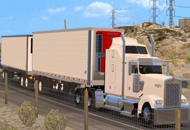Double Trailer utility reefer v1.0