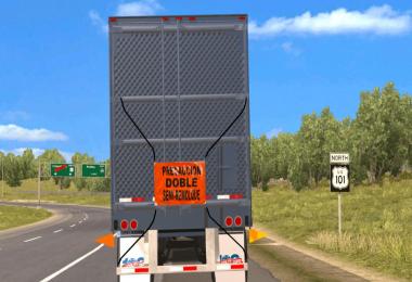 Double Trailer utility reefer v1.0