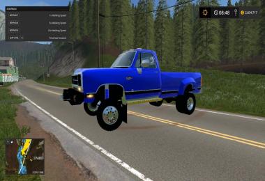 FS17 Dodge ram d250 bed v1.0