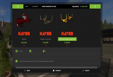 Hayes Log Truck pack v1.0