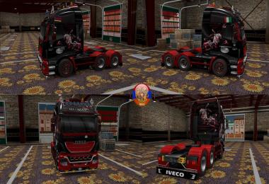 Iveco Hiway Pagani Zonda Combo Skin Packs 1.27.2.4s