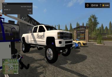 Police pack Farming simulator 17 v1.0