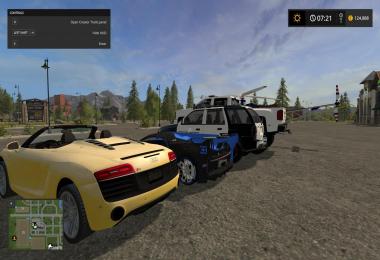 Police pack Farming simulator 17 v1.0