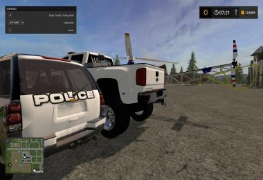 Police pack Farming simulator 17 v1.0