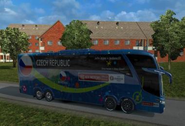 Rewind Bus Marcopolo G7 1600LD Group D Teams Official Buses