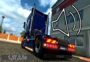 SCANIA R,Streamline V8 Open Exhaust NEWSOUND 1.27.x