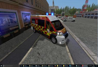 VSAV Citroen Jumper SDIS 38 | Sapeurs pompiers v1.0