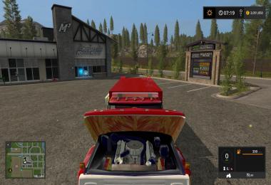 1972 Ford f600 Fire truck v1.0