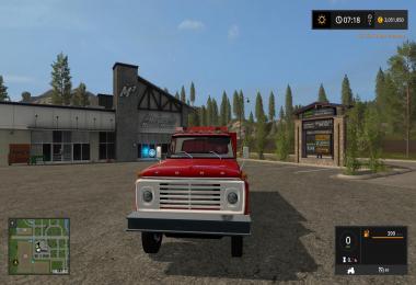 1972 Ford f600 Fire truck v1.0