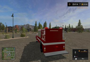 1972 Ford f600 Fire truck v1.0