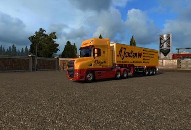 A.Jansen - DAF XT en Braunkohle Trailer 1.27.2.9