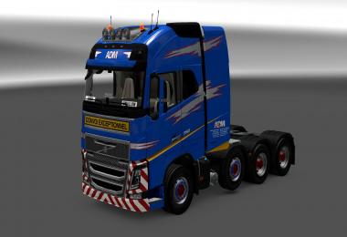 ADM Team Heavy Weight Volvo FH2012 Paintjob 1.27.x