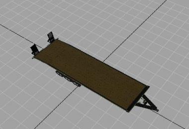 Felling vehicle trailer beta