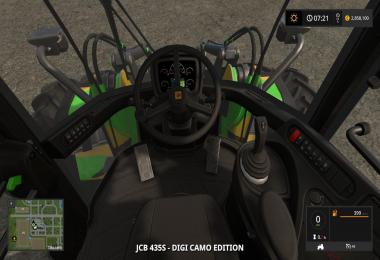 JCB 435S DIGITAL CAMO EDITION v1.2