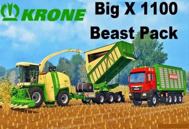 Krone Big X 1100 Beast Pack v12.10 (Beta)