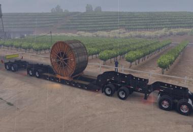 Long Oversized Trailer Magnitude 55l with a Load Coil