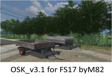 OSK single axle trailer v3.1