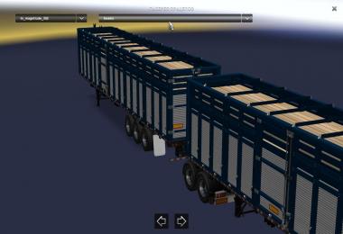 Pack double trailers for ATS