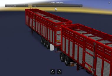 Pack double trailers for ATS