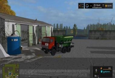 Pack Kamaz 54101 + Sprayer R4045 + Fertilizer Distributor v1.0