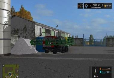 Pack Kamaz 54101 + Sprayer R4045 + Fertilizer Distributor v1.0